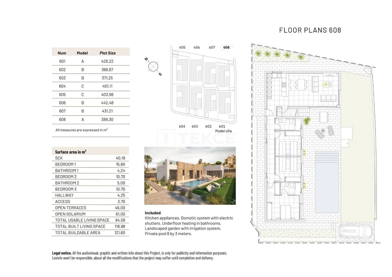 Villa ad Algorfa, Spagna, 121 m² - foto 16
