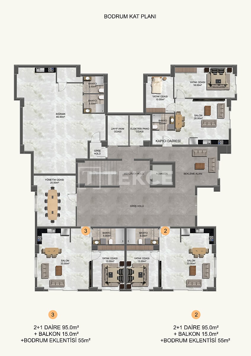 Appartement à Alanya, Turquie, 110 m² - image 17