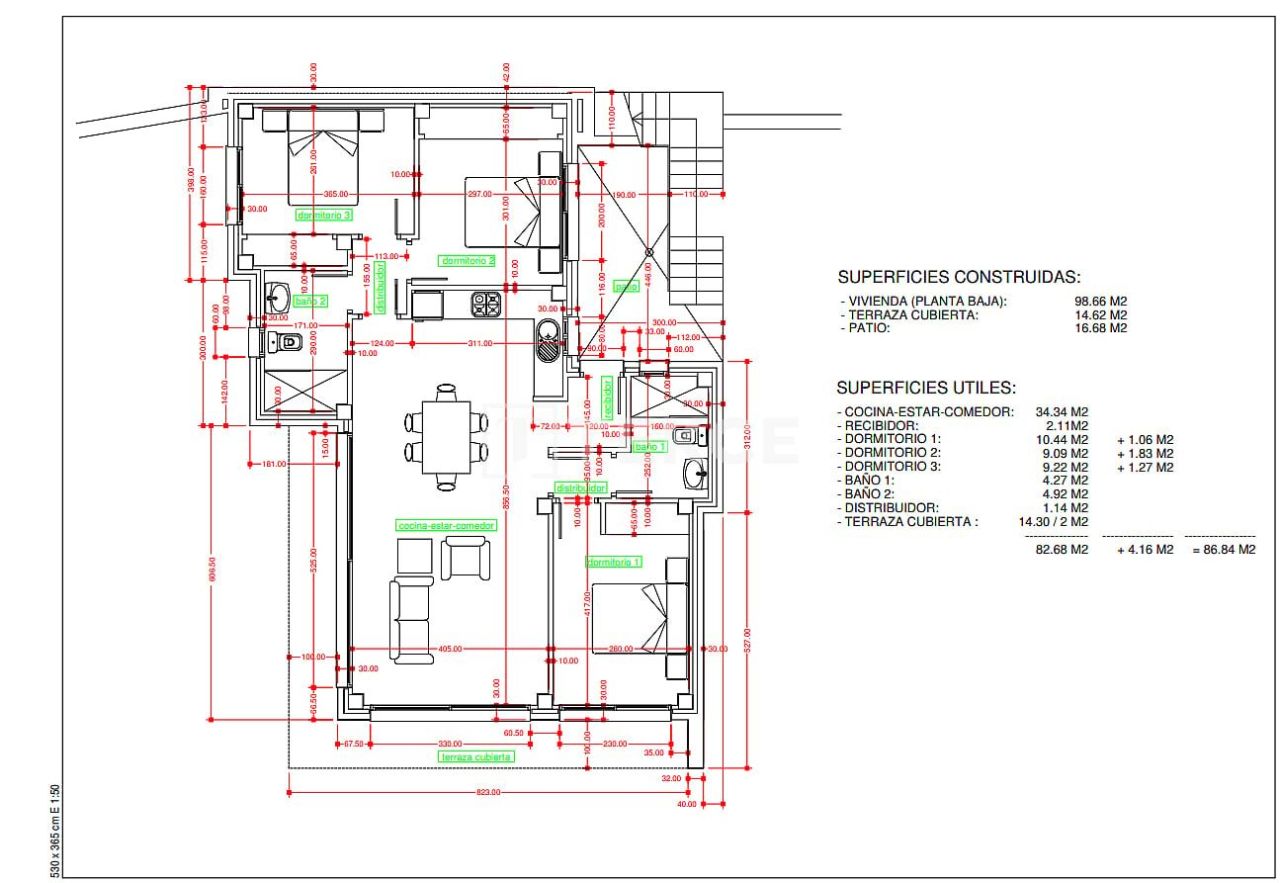 Villa à Pedreguer, Espagne, 114 m² - image 19
