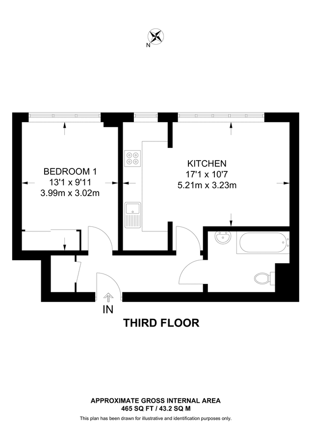Flat in London, United Kingdom, 43 m² - picture 10