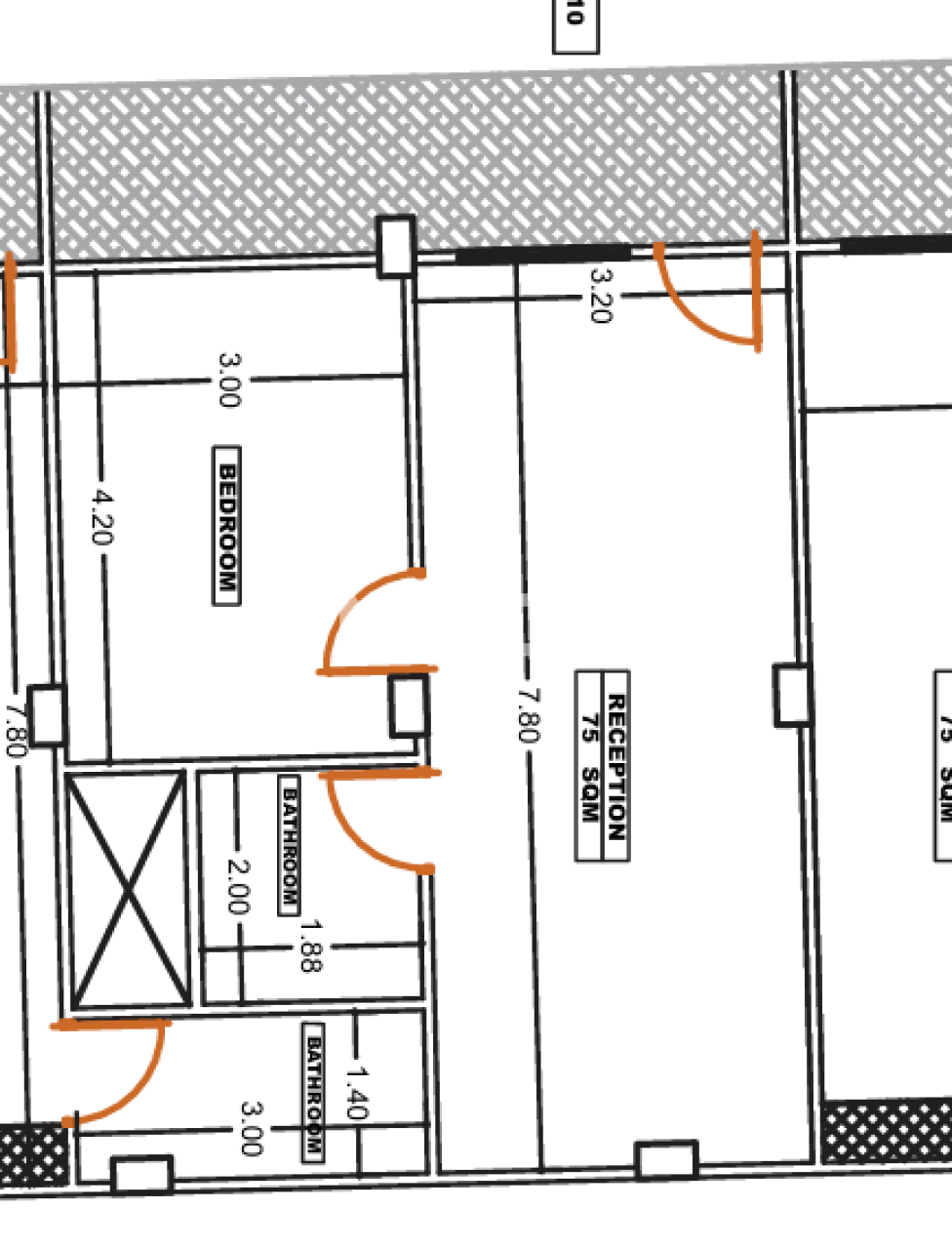 Apartment in Hurghada, Egypt, 80 m² - picture 2