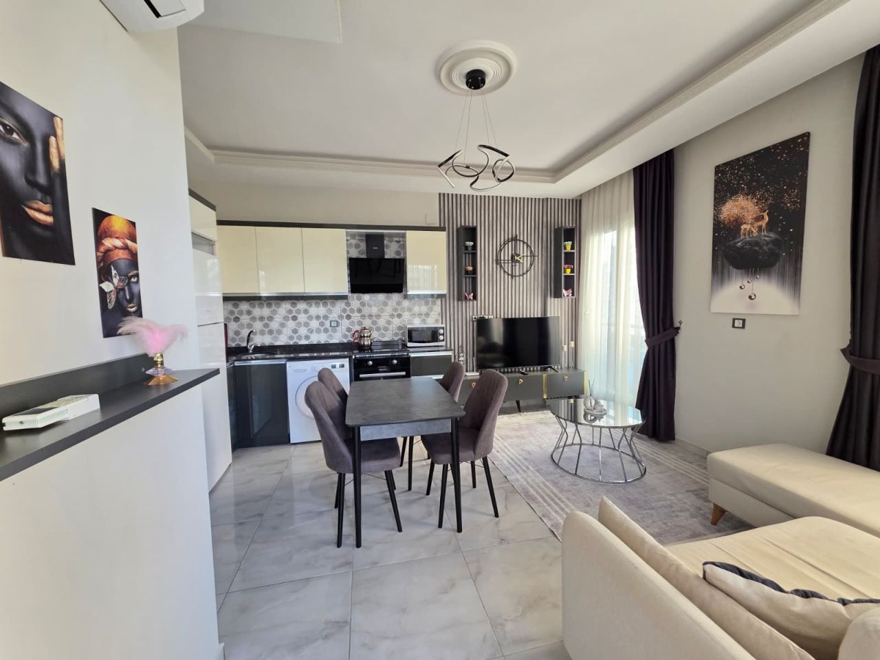 Wohnung in Alanya, Türkei, 55 m² - Foto 2