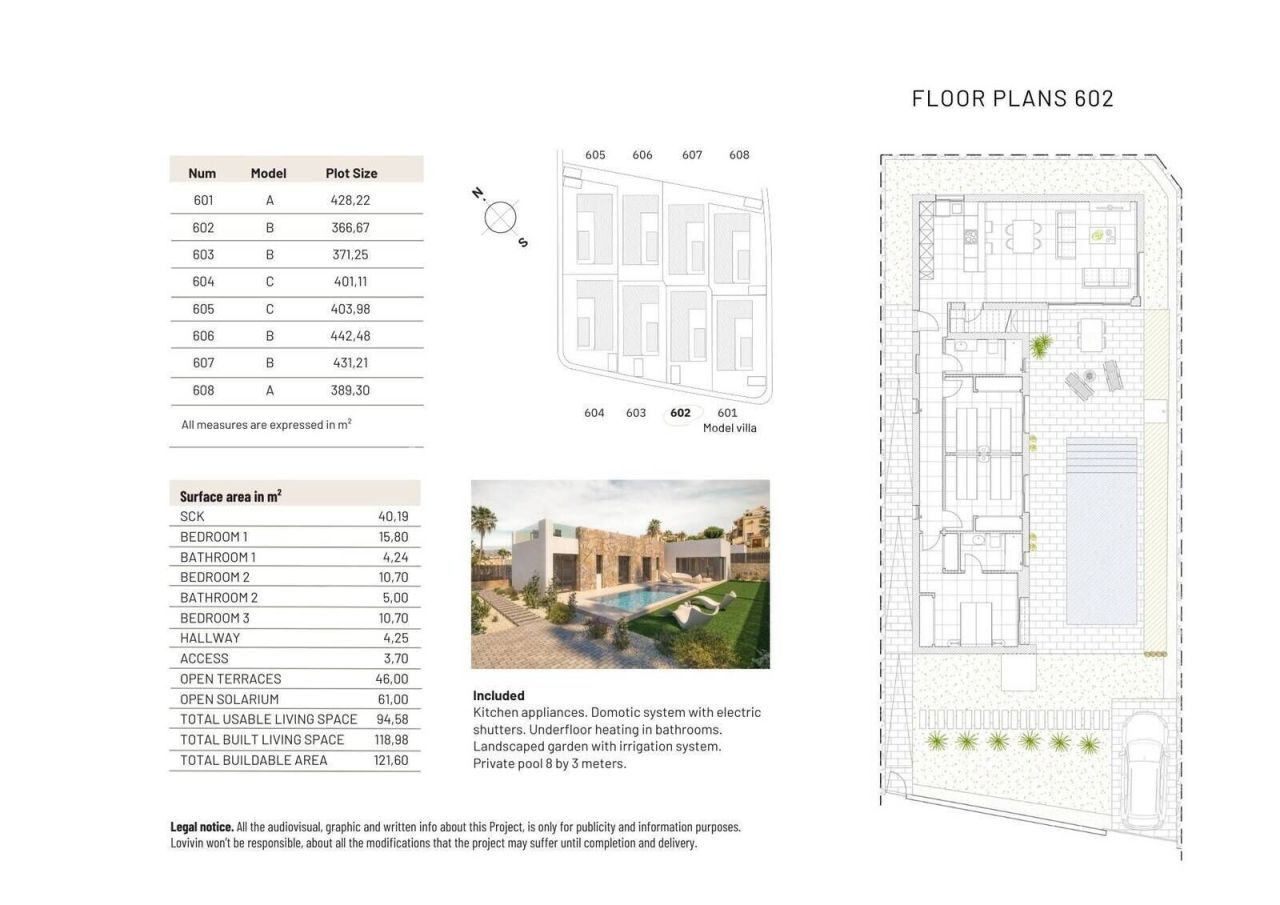 Villa ad Algorfa, Spagna, 121 m² - foto 9