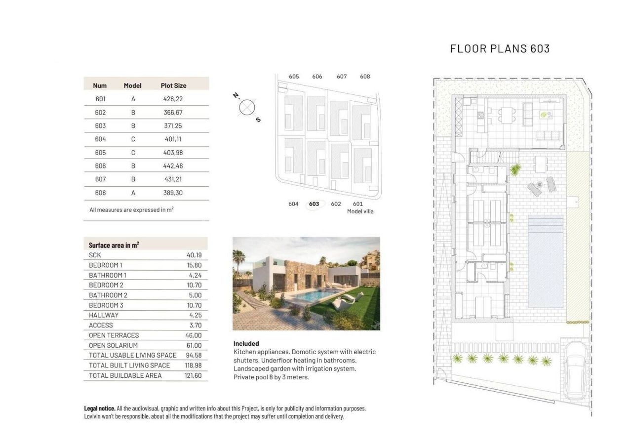 Villa ad Algorfa, Spagna, 121 m² - foto 10