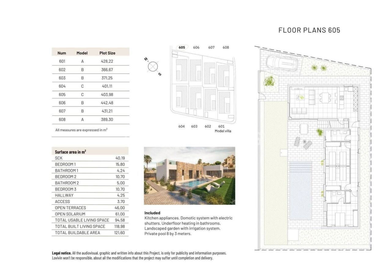 Villa ad Algorfa, Spagna, 121 m² - foto 12