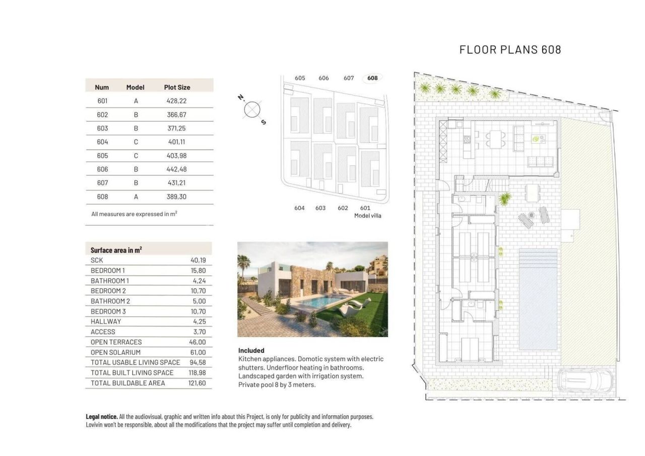 Villa ad Algorfa, Spagna, 121 m² - foto 15