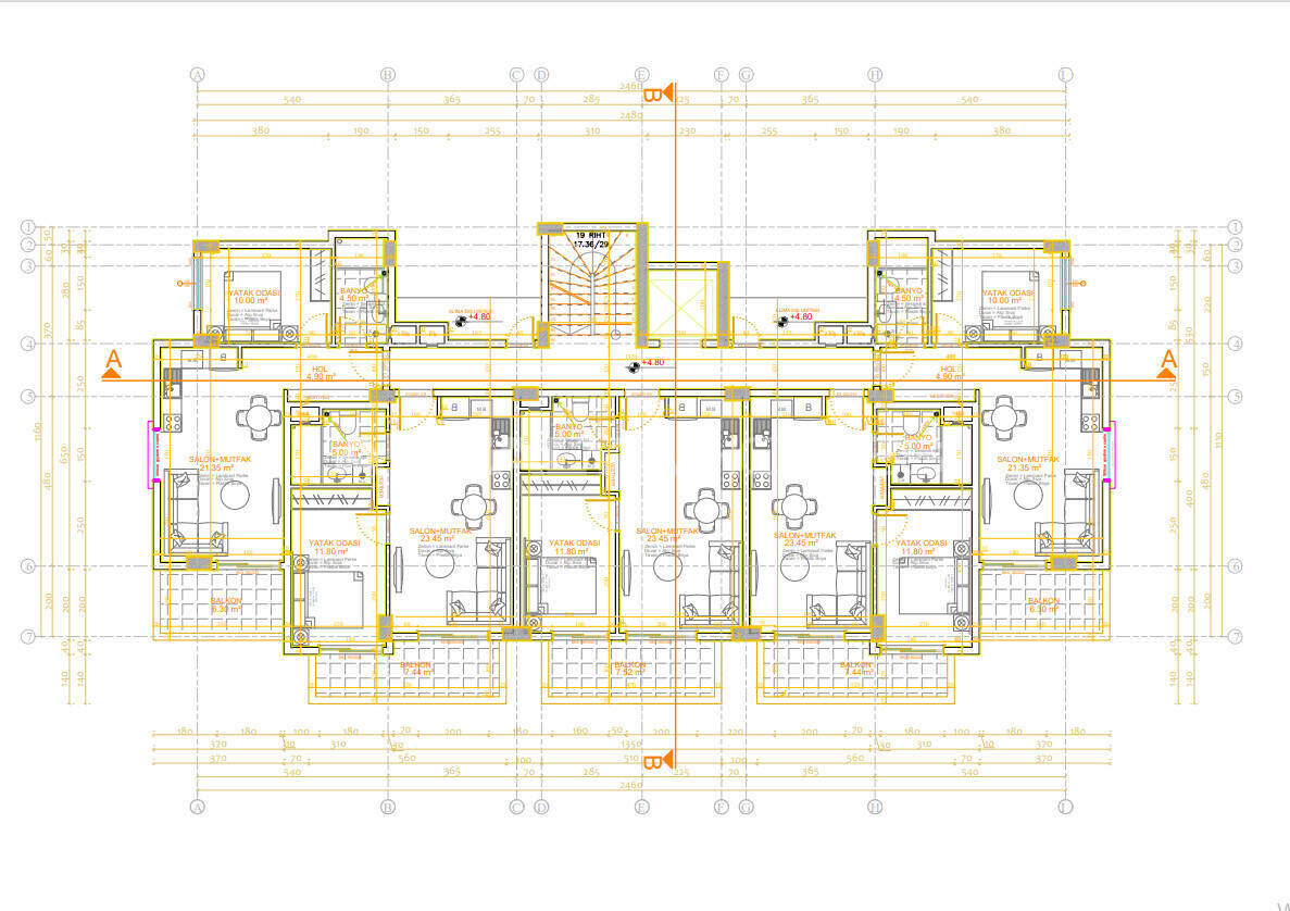 Apartment in Alanya, Turkey, 55 m² - picture 17