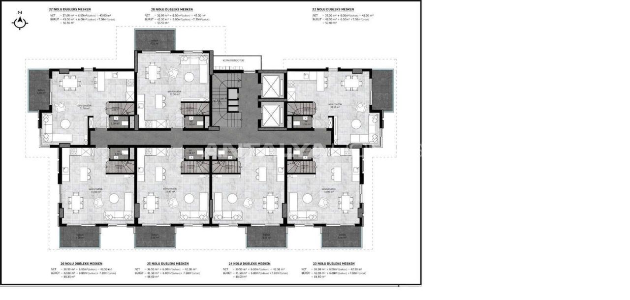 Apartment in Alanya, Turkey, 55 m² - picture 18