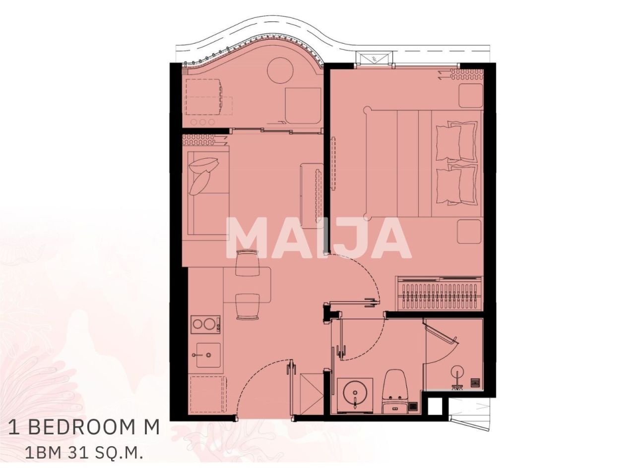 Appartamenti sull'isola di Phuket, Thailandia, 31 m² - foto 2