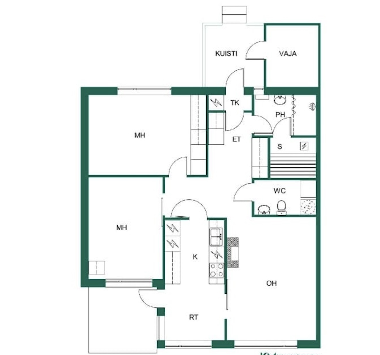 Townhouse in Lappeenranta, Finland, 74 m² - picture 13