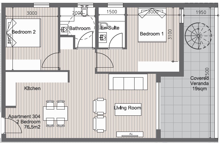 Attico a Limassol, Cipro, 125 m² - foto 6