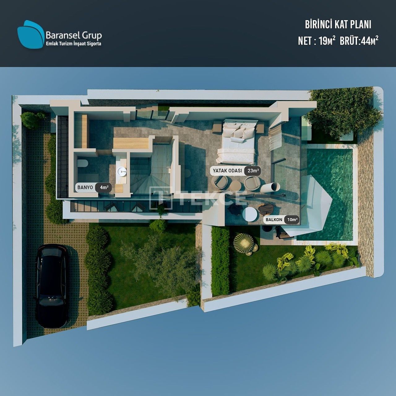 Villa in Kalkan, Türkei, 136 m² - Foto 18