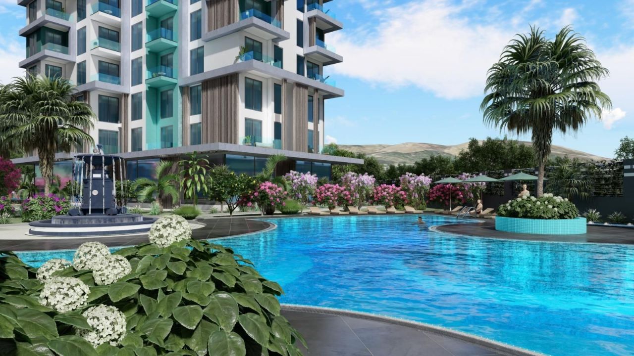 Appartamento a Alanya, Turchia, 50 m² - foto 19