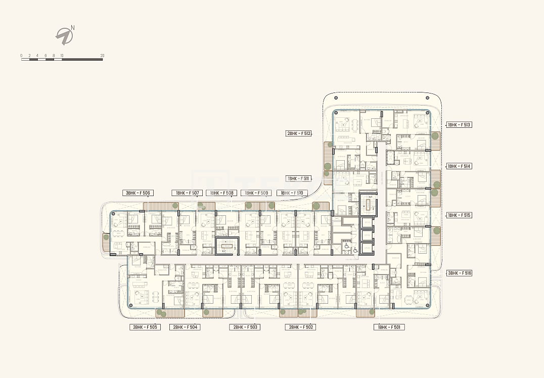Appartamenti a Dubai, EAU, 152 m² - foto 15
