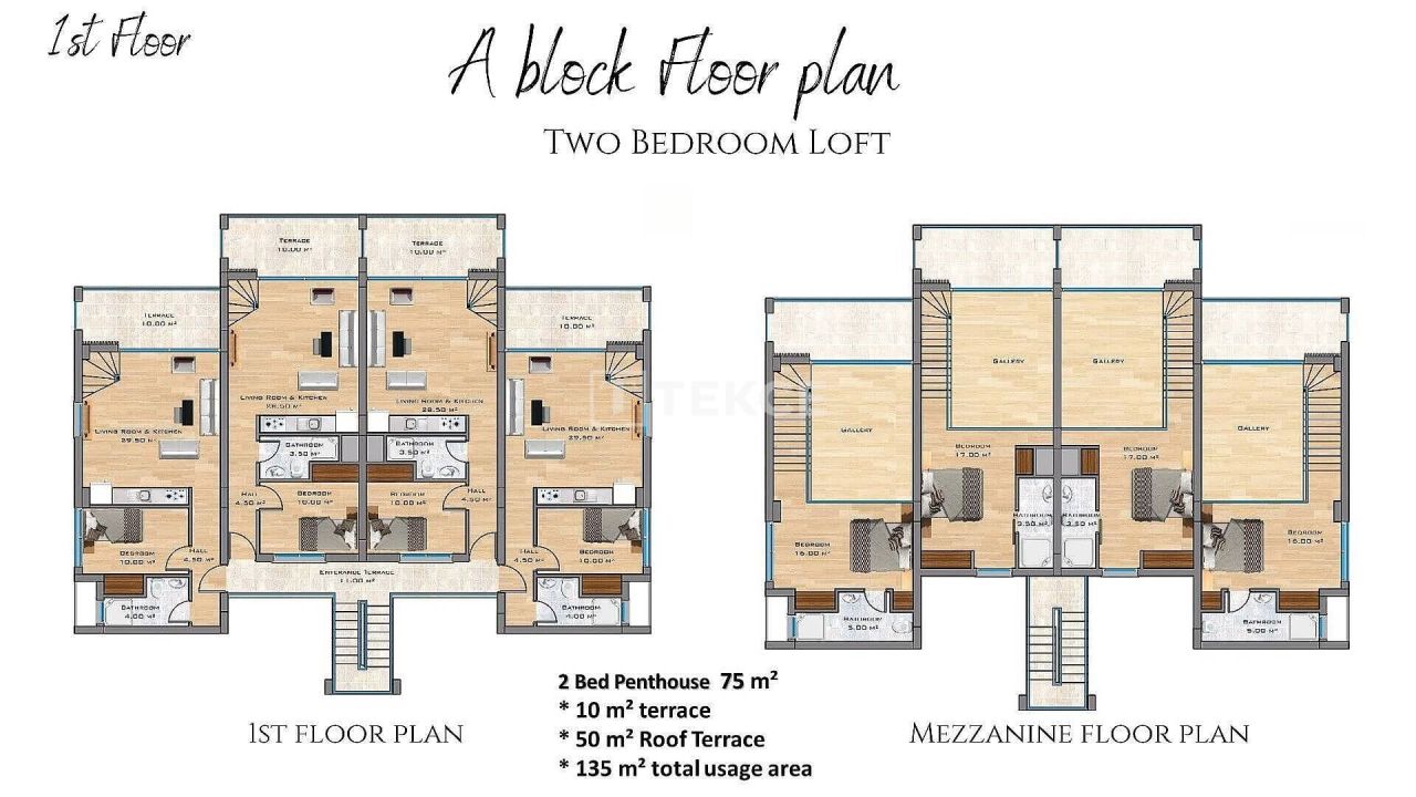 Attico a Gazimağusa, Cipro, 78 m² - foto 19