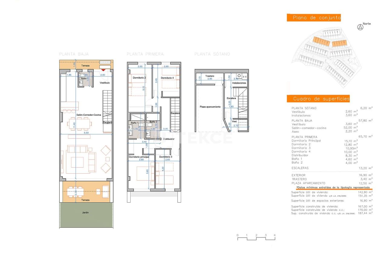 Stadthaus in Mijas, Spanien, 137 m² - Foto 16