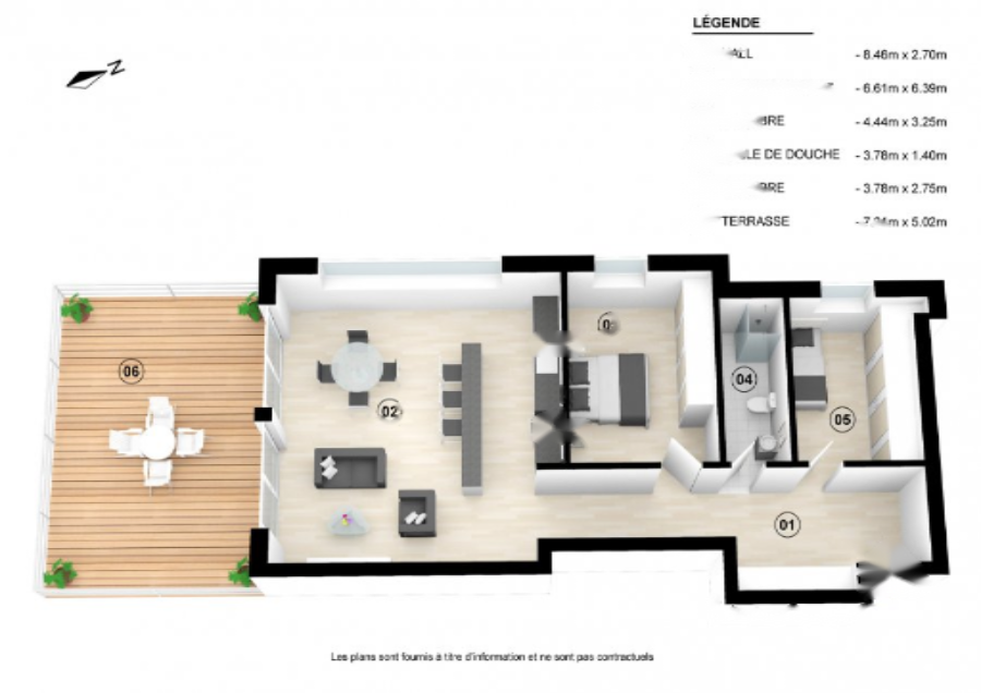 Wohnung in Luxemburg, Luxemburg, 93 m² - Foto 1