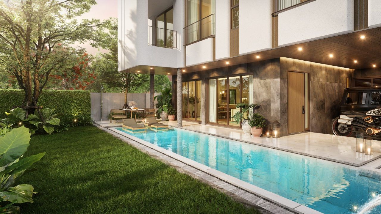 Villa en la playa de Nai Yang, Tailandia, 252 m² - imagen 9