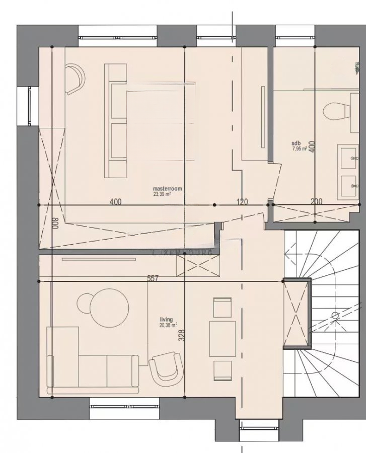 Maison à Grevenmacher, Luxembourg, 130 m² - image 3