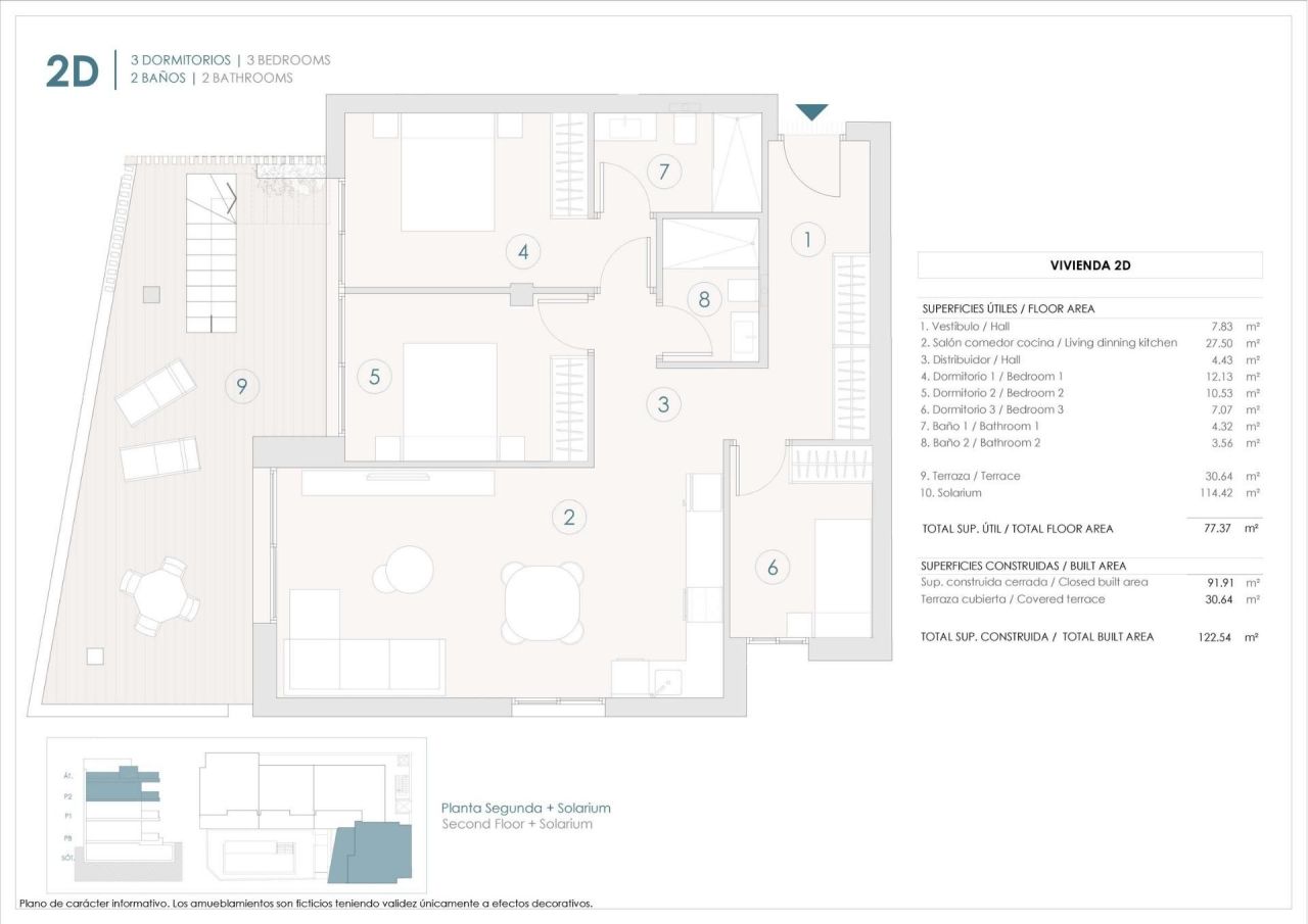 Ático en Benijófar, España, 90 m² - imagen 7