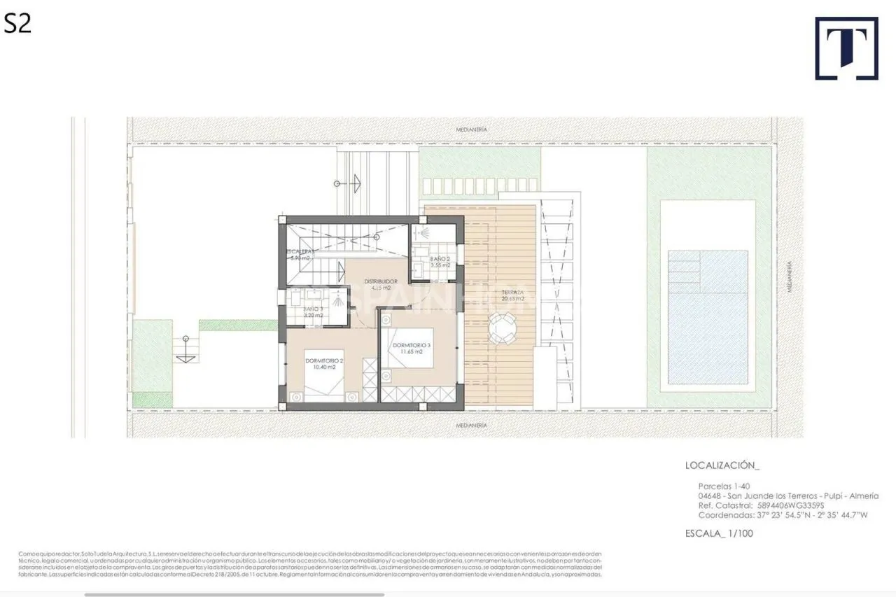 Villa en Pulpi, España, 122 m² - imagen 13