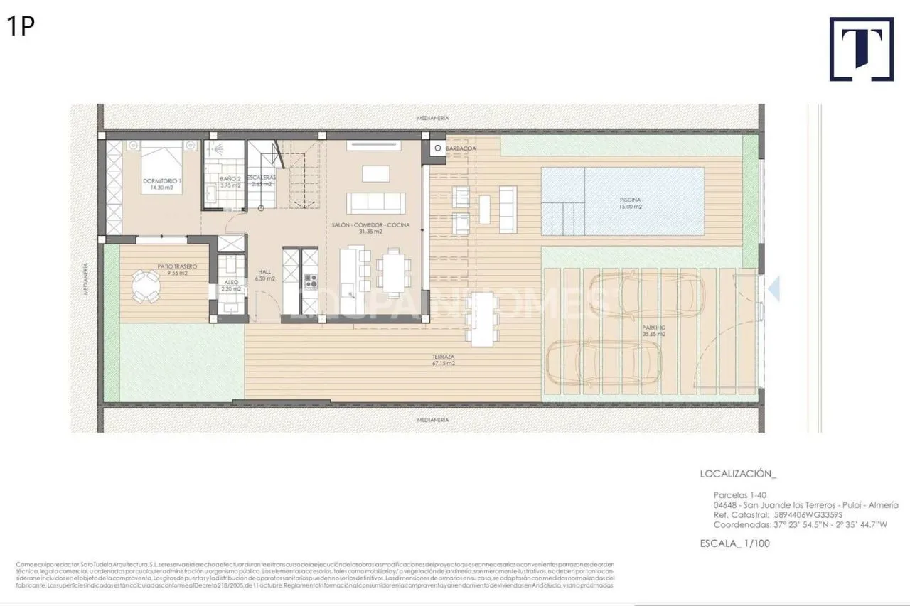 Villa en Pulpi, España, 122 m² - imagen 15