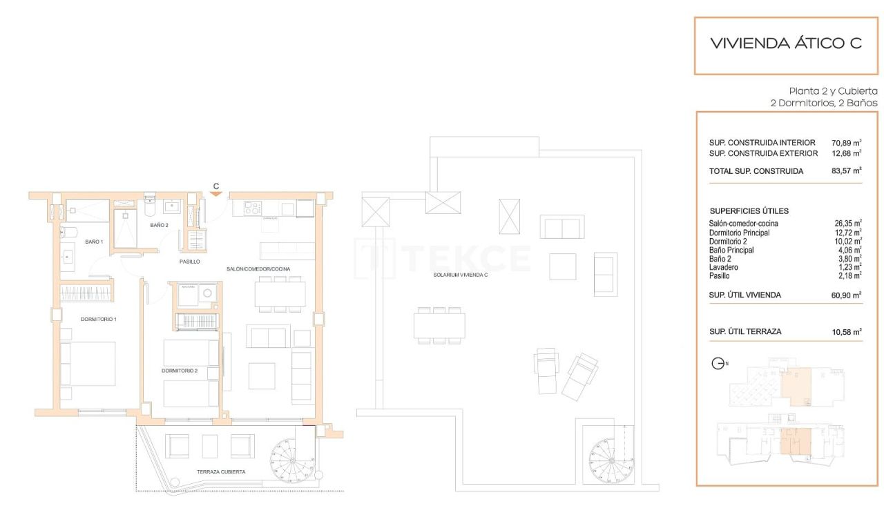 Penthouse in Fuengirola, Spain, 84 m² - picture 10