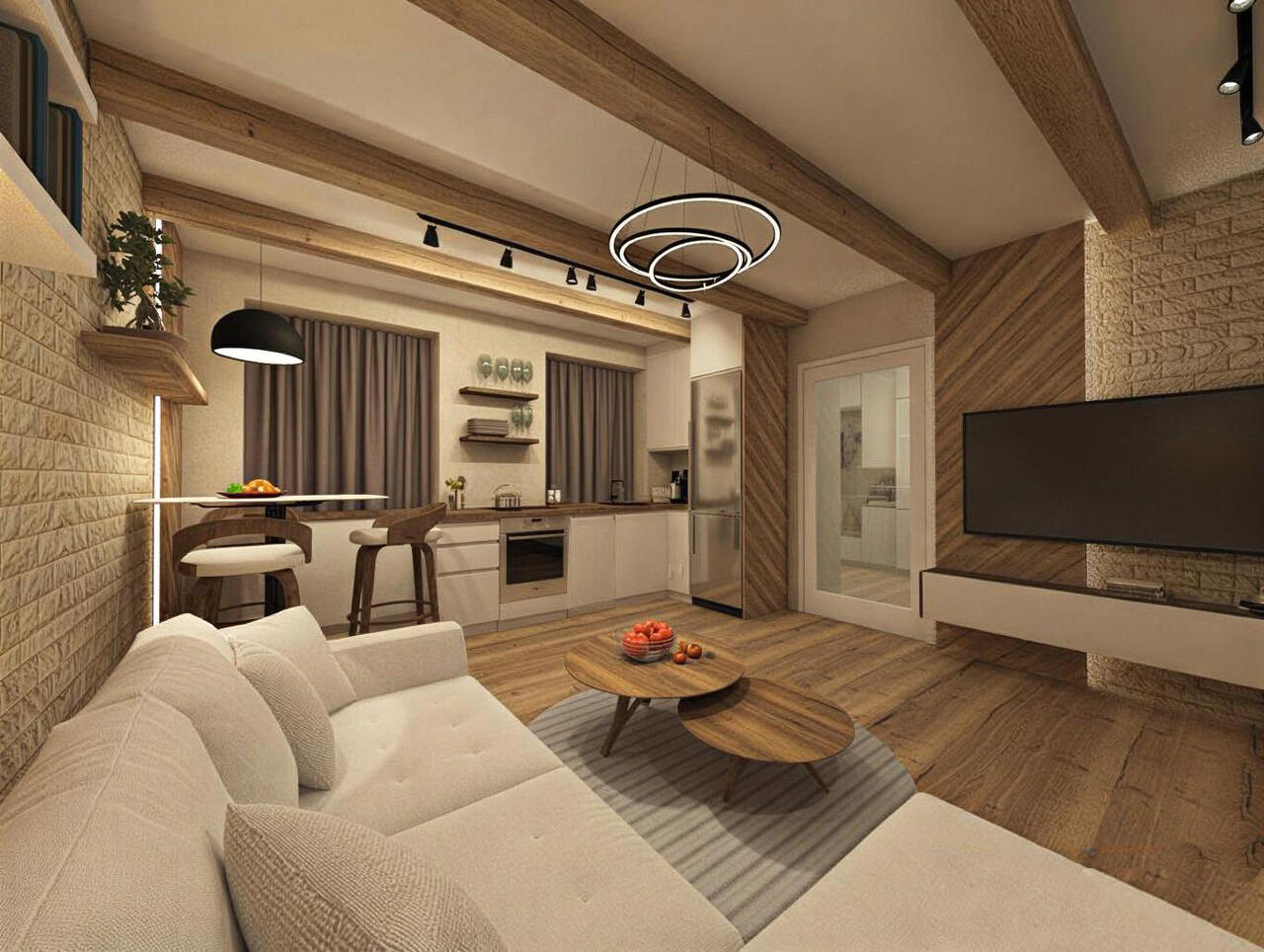 Wohnung in Sežana, Slowenien, 40 m² - Foto 1