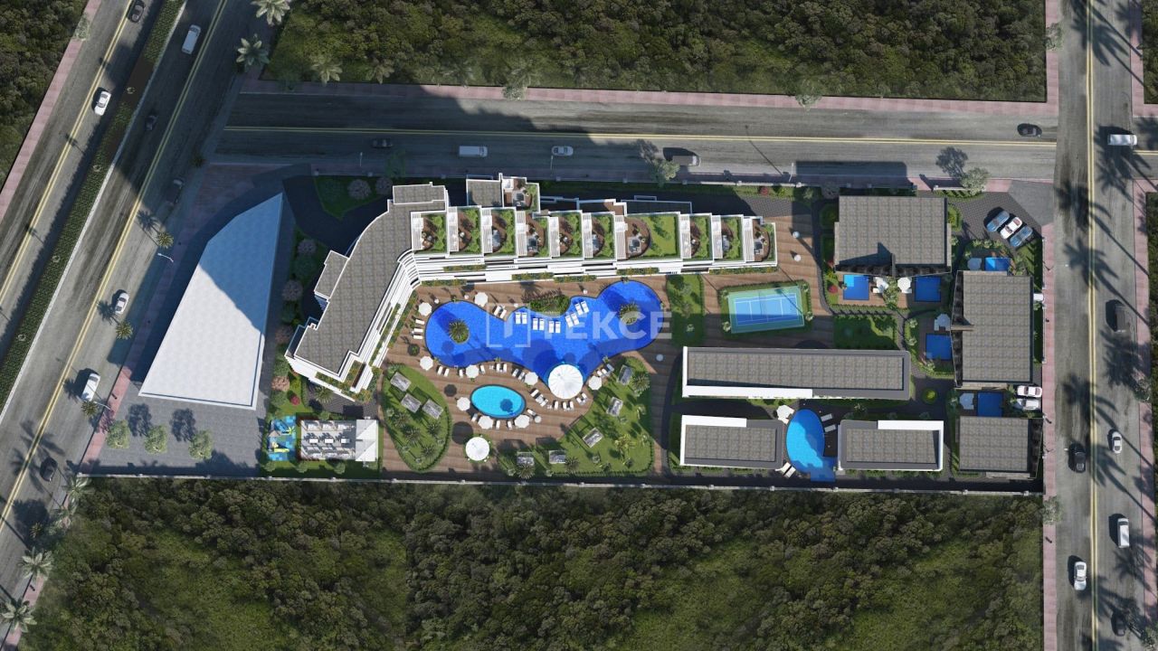 Appartamenti a Antalya, Turchia, 60 m² - foto 9