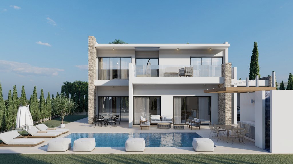 Wohnung in Agios Georgios Pegeias, Zypern, 191 m² - Foto 1