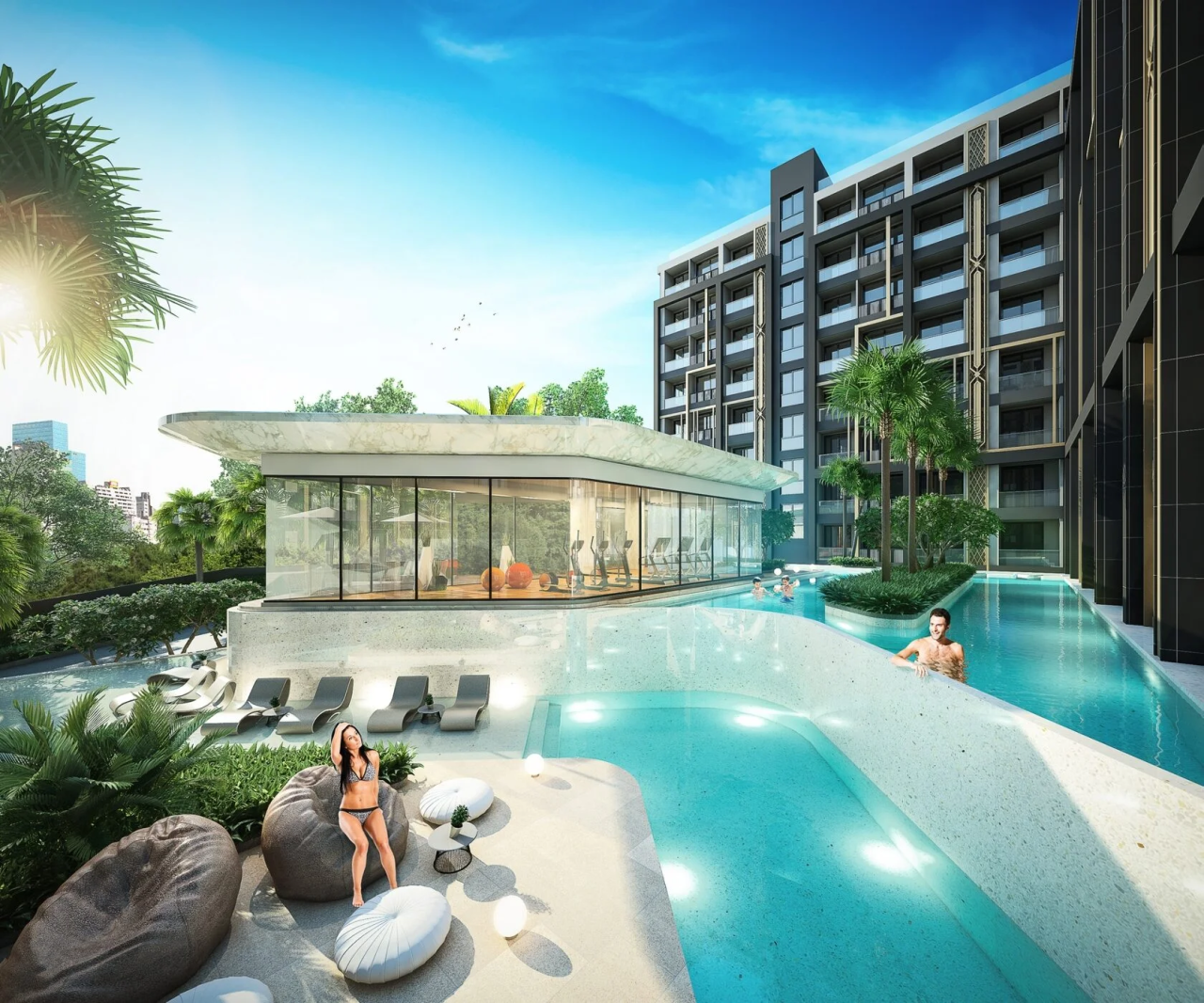 Apartamento en Pattaya, Tailandia, 25 m² - imagen 3