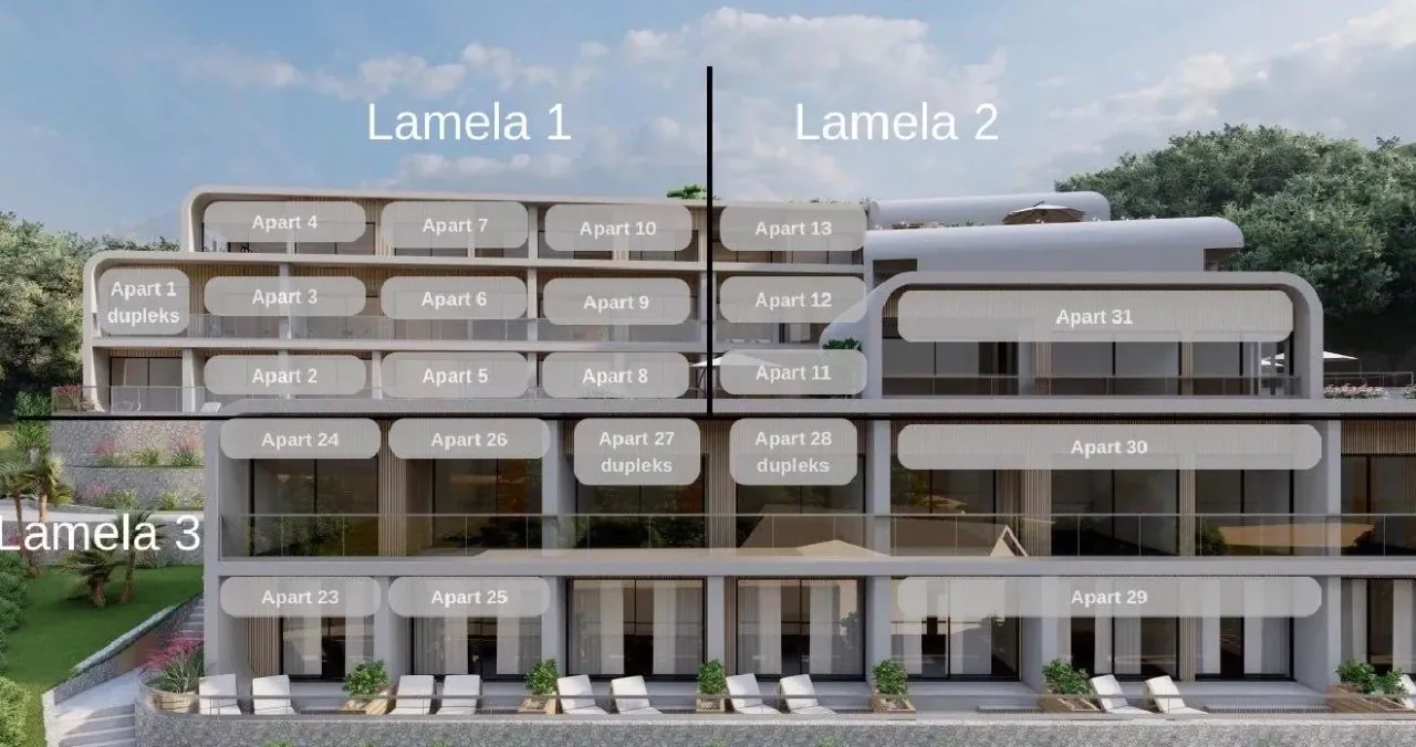 Appartamenti a Tivat, Montenegro, 73 m² - foto 7