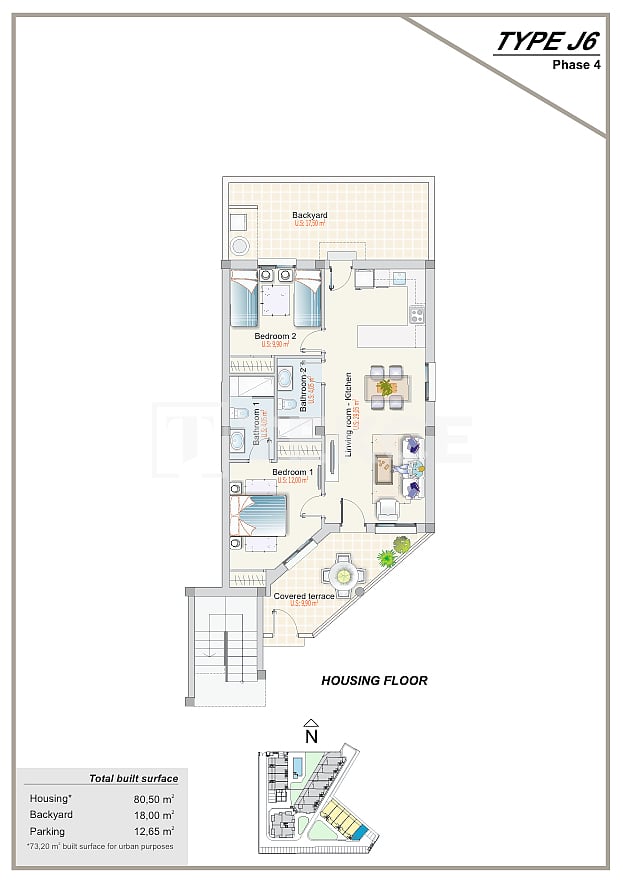 Apartment in Torrevieja, Spanien, 95 m² - Foto 10