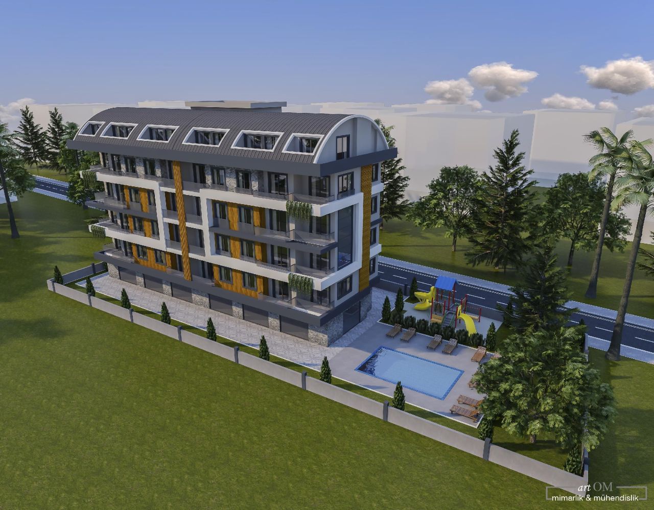 Attico a Alanya, Turchia, 80 m² - foto 1