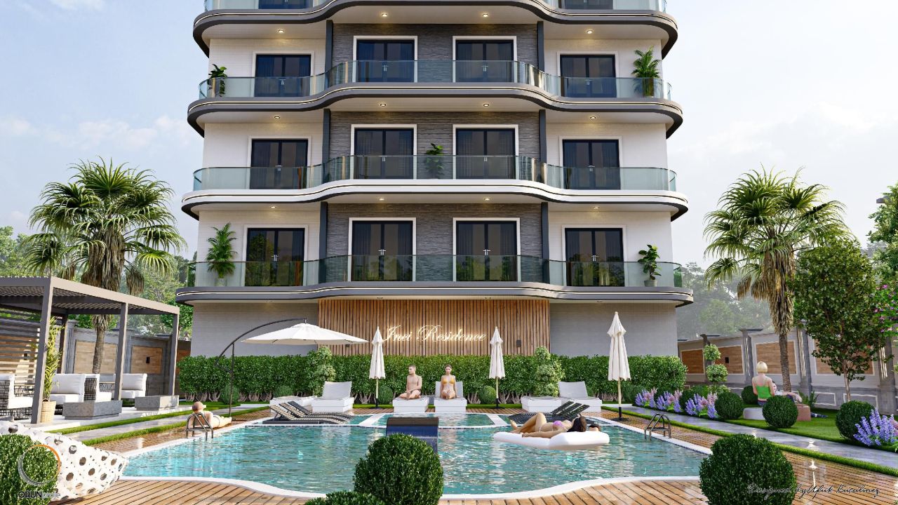 Appartamento a Kestel, Turchia, 53 m² - foto 2