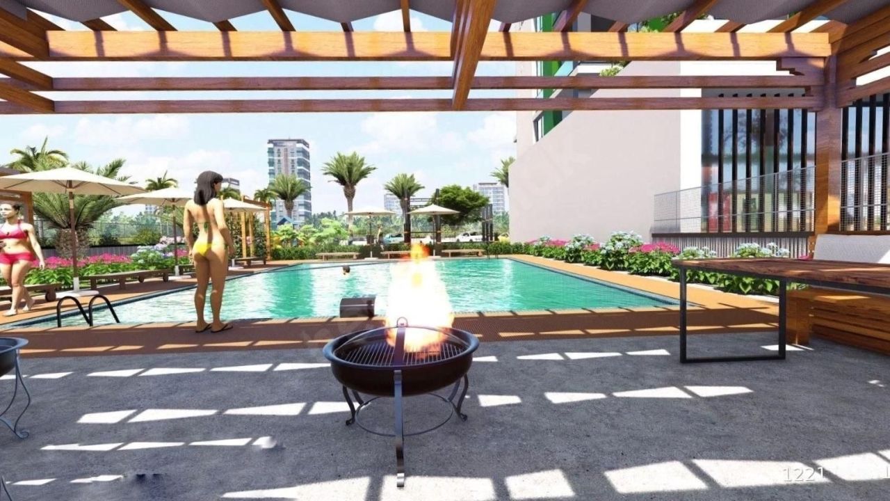 Wohnung in Mersin, Türkei, 50 m² - Foto 2