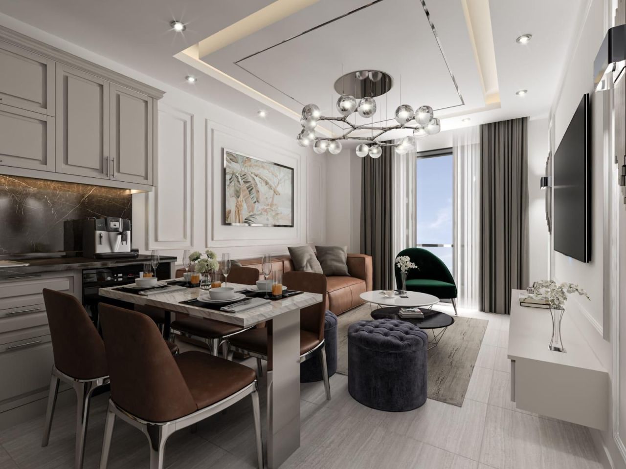 Penthouse à Avsallar, Turquie, 105 m² - image 12