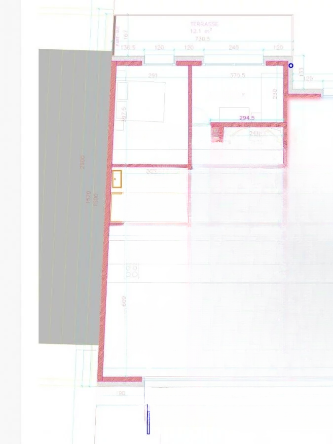 Appartement au Luxembourg, Luxembourg, 66 m² - image 3