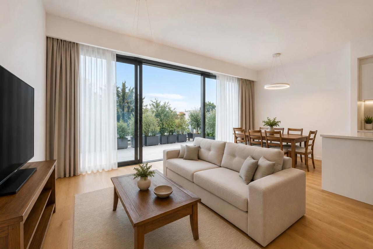 Appartamento a Mesa Geitonia, Cipro, 110 m² - foto 2