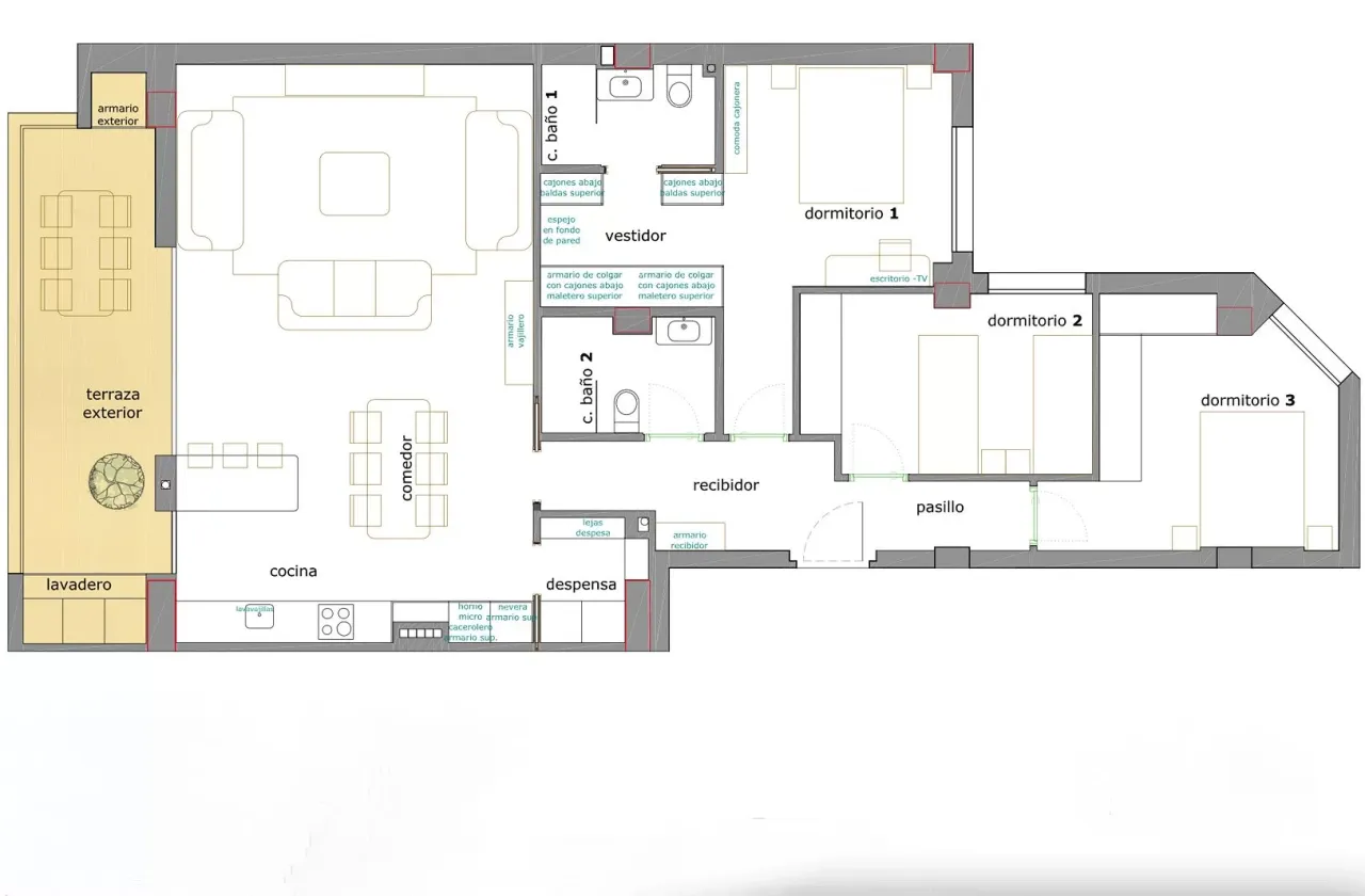Wohnung in Almoradi, Spanien, 124 m² - Foto 10