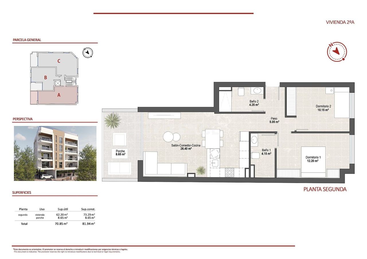 Ático en San Pedro del Pinatar, España, 52 m² - imagen 13