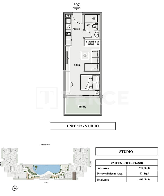 Apartamento en Dubái, EAU, 75 m² - imagen 16