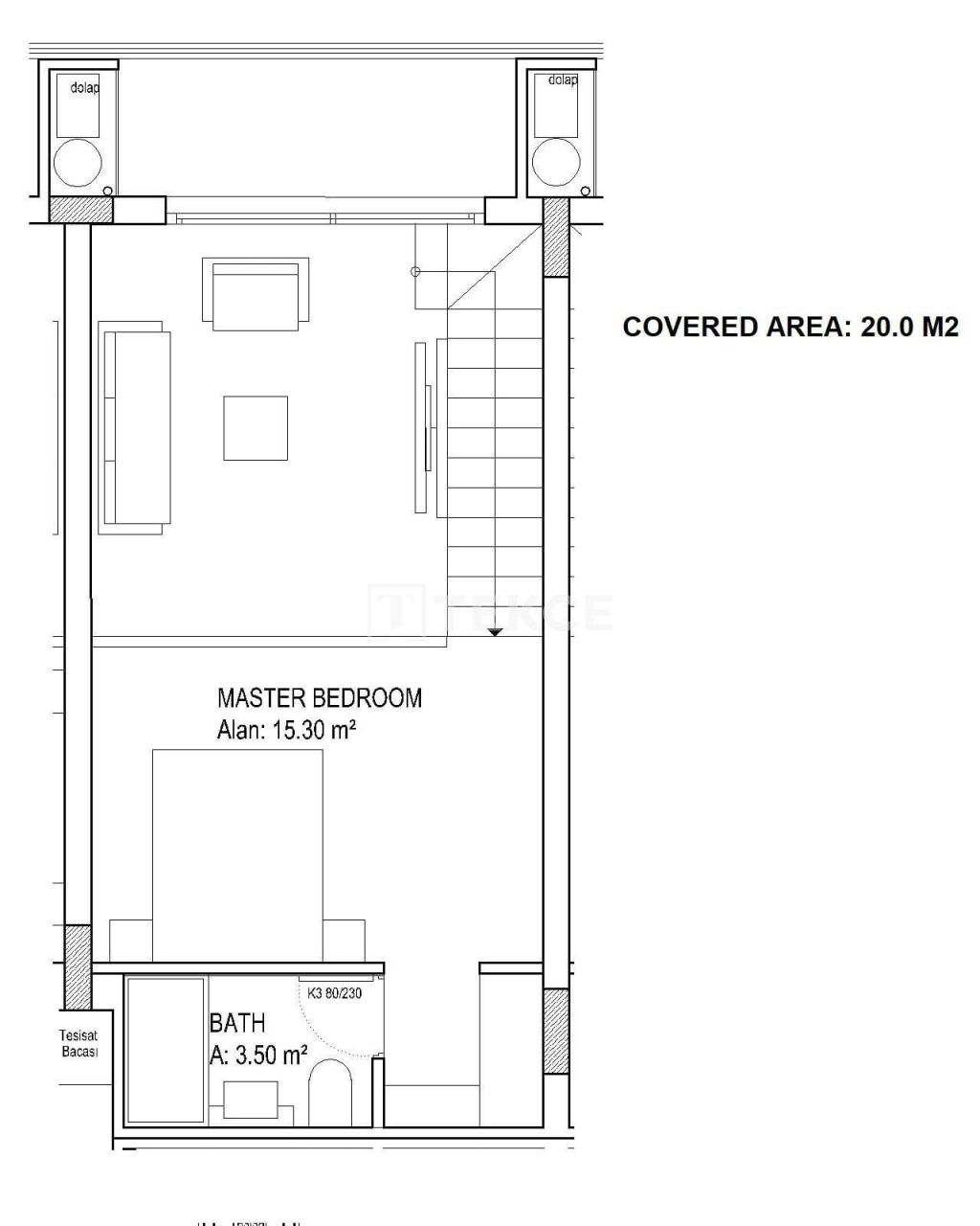 Appartamenti a Gazimağusa, Cipro, 60 m² - foto 16