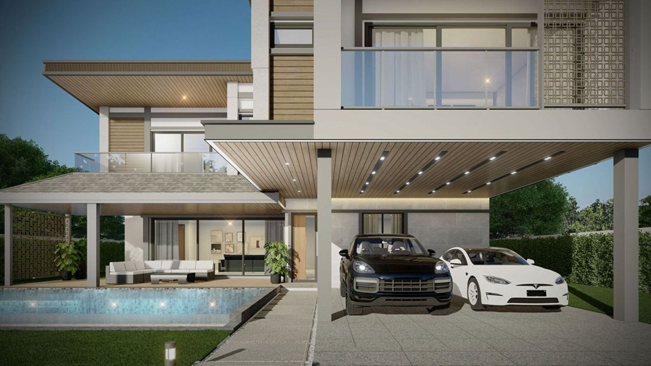 Villa a Pattaya, Thailandia, 339 m² - foto 4
