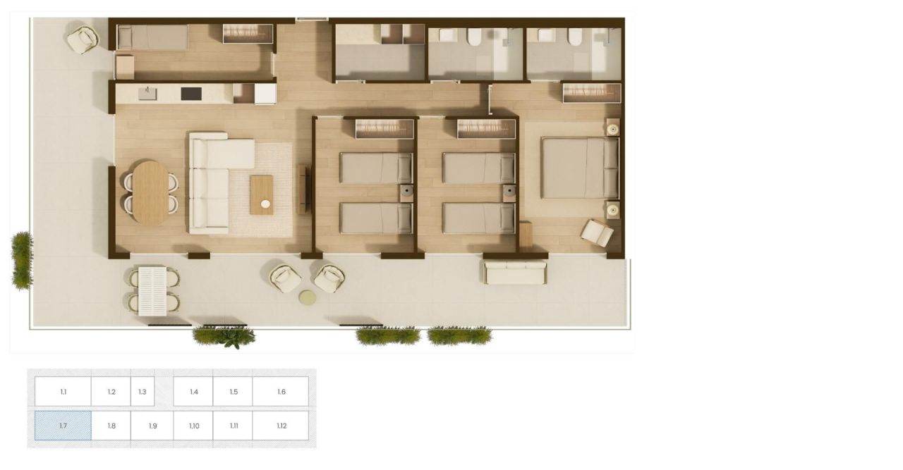 Apartment in Monkofa, Spanien, 105 m² - Foto 16