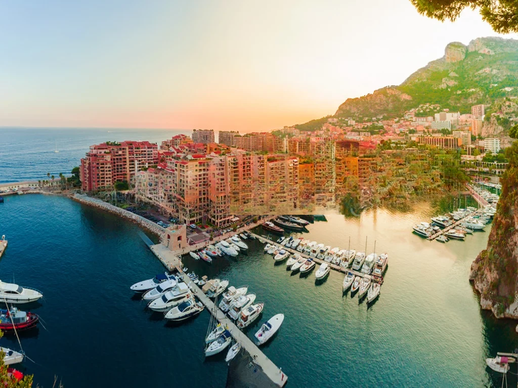 Wohnung in Fontvieille, Monaco, 58 m² - Foto 1