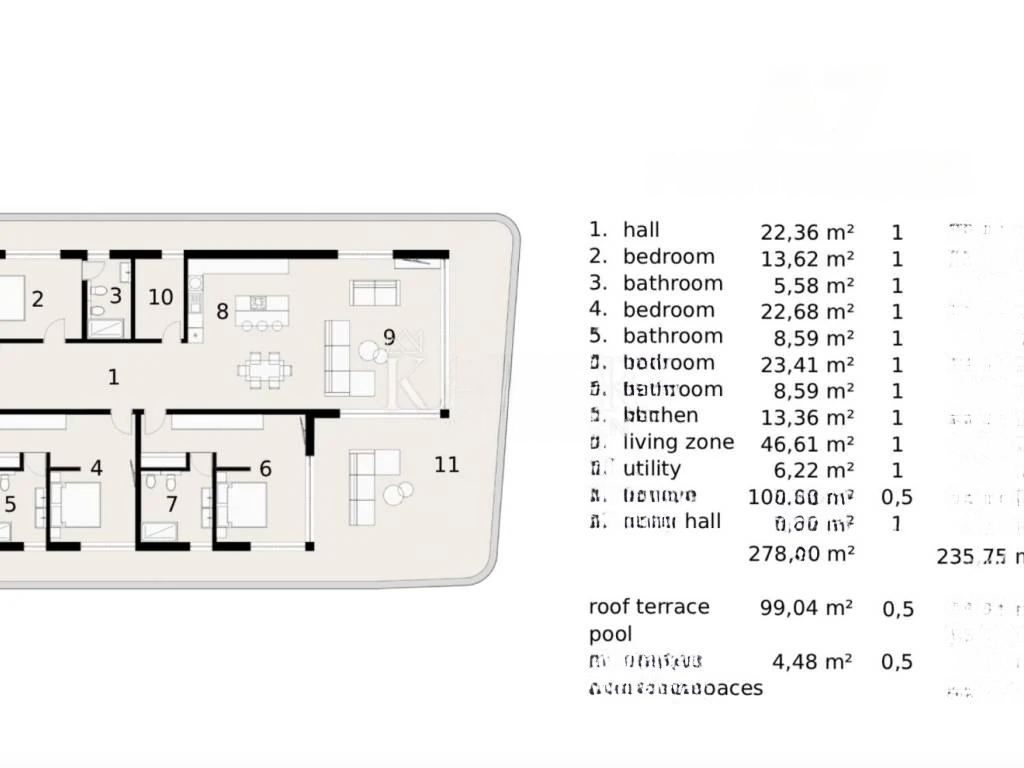 Appartamento a Opatija, Croazia, 287 m² - foto 3