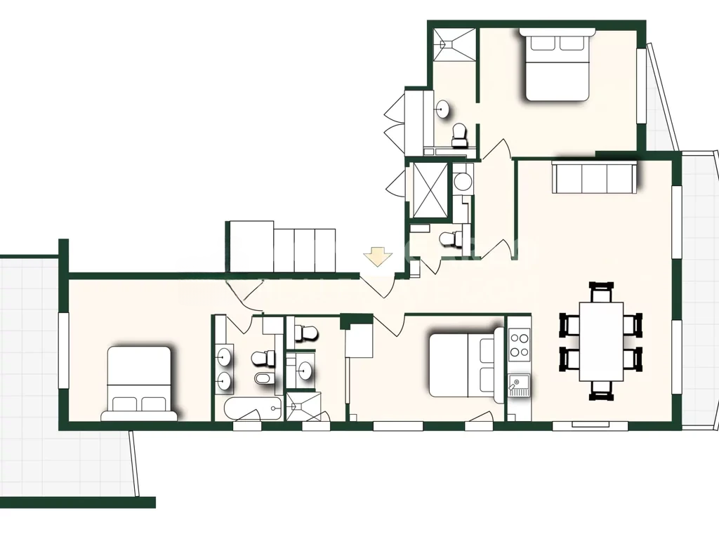 Piso en Mónaco, Mónaco, 153 m² - imagen 19