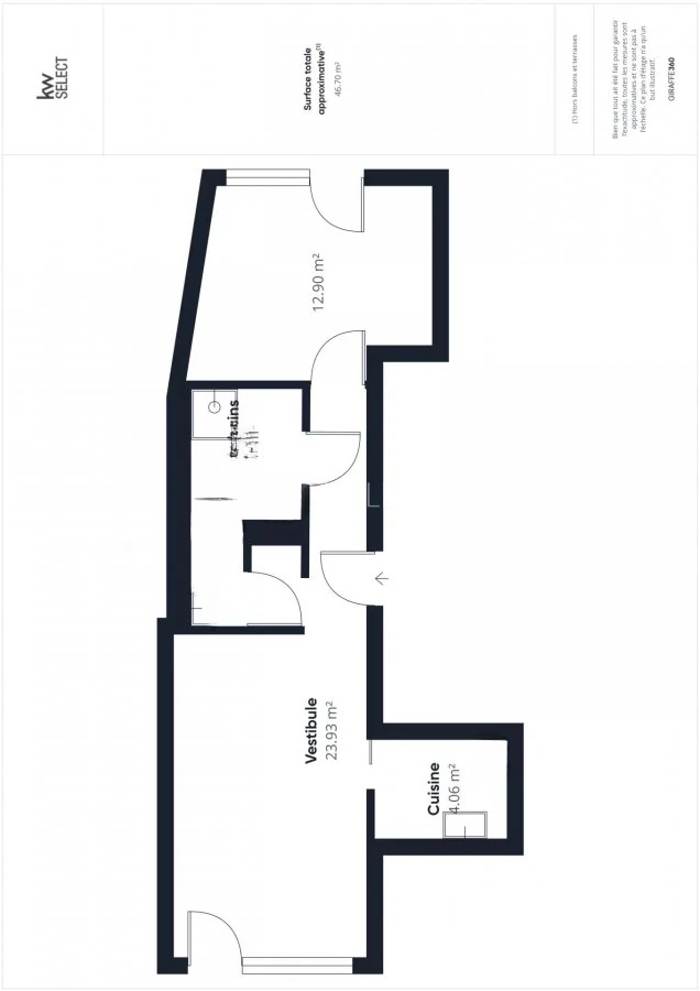 Wohnung in Diekirch, Luxemburg, 52 m² - Foto 4