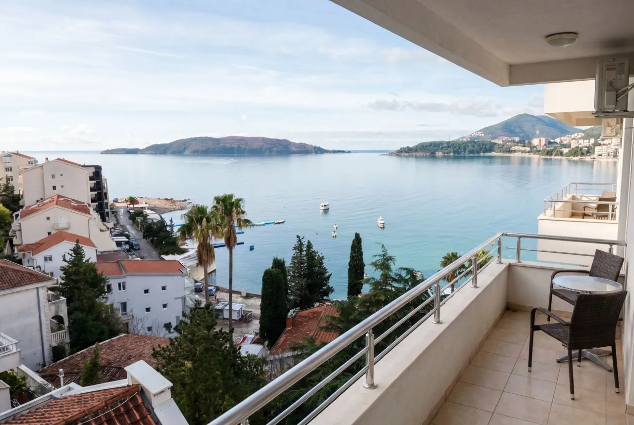Wohnung in Rafailovici, Montenegro, 68 m² - Foto 1